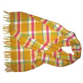 Cashmere Plaid Woven Shawls Xc09124A